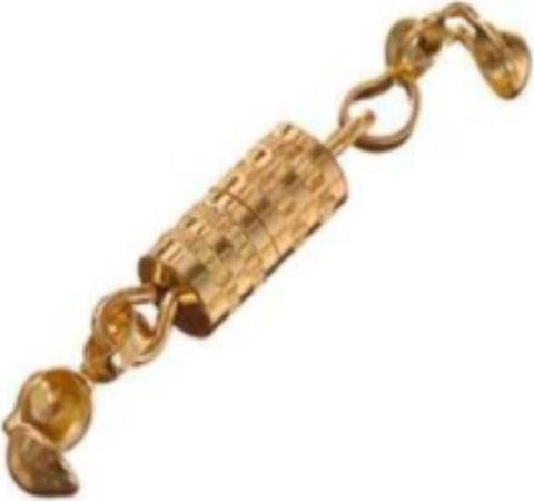 KNORR-PRANDELL---2-PEZZI---FERMAGLI-PER-COLLANE-A-VITE-5MM---COLORE-ORO