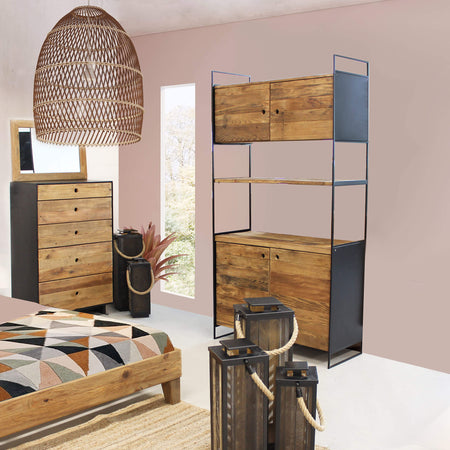 KOI---set-di-3-lanterne-in-metallo-Nero-Milani-Home