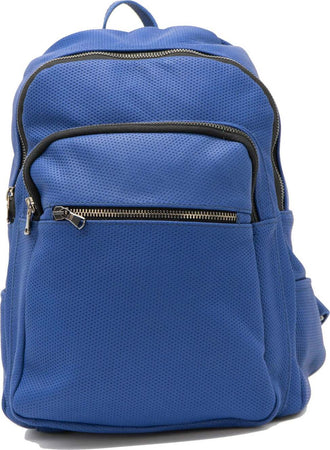 Kubra---Zaino-Donna-Blu-In-Vera-Pelle-Stampata