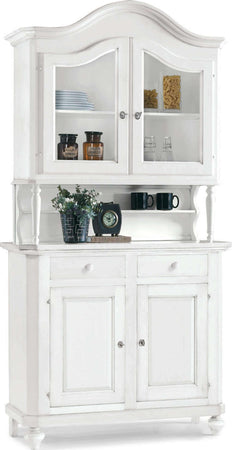 KYLIE---credenza-con-vetrina-in-legno-massello-104x43x219-Bianco-Milani-Home