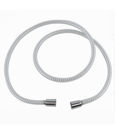 Laccio Tubo Flessibile Doccia Biflex Cromo Bianco Universale Lungo 1.5 Mt 87302