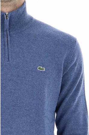 Lacoste-Maglie-Blu-china-da-uomo
