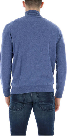 Lacoste-Maglie-Blu-china-da-uomo