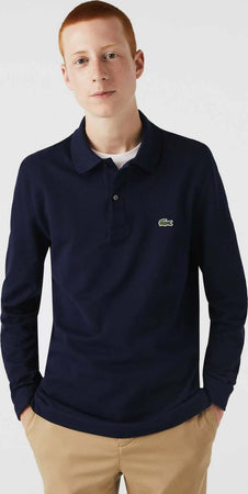 Lacoste Polo Uomo Classic Fit Maniche Lunghe Colletto 2 Bottoni Logo Coccodirllo Cotone 100% Moda/Uomo/Abbigliamento/T-shirt polo e camicie/Polo Euforia - Bronte, Commerciovirtuoso.it
