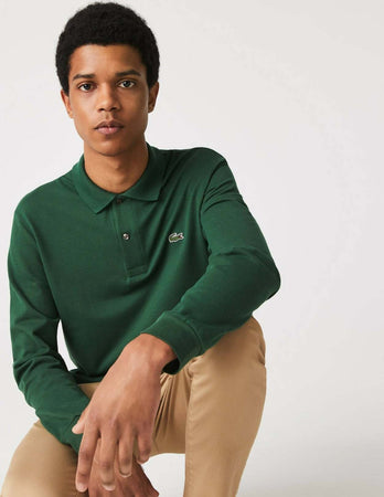 Lacoste Polo Uomo Classic Fit Maniche Lunghe Colletto 2 Bottoni Logo Coccodirllo Cotone 100% Moda/Uomo/Abbigliamento/T-shirt polo e camicie/Polo Euforia - Bronte, Commerciovirtuoso.it