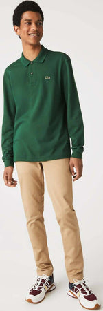 Lacoste Polo Uomo Classic Fit Maniche Lunghe Colletto 2 Bottoni Logo Coccodirllo Cotone 100% Moda/Uomo/Abbigliamento/T-shirt polo e camicie/Polo Euforia - Bronte, Commerciovirtuoso.it