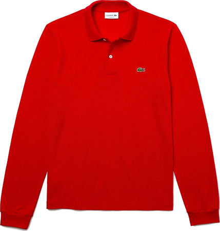 Lacoste Polo Uomo Classic Fit Maniche Lunghe Colletto 2 Bottoni Logo Coccodirllo Cotone 100% Moda/Uomo/Abbigliamento/T-shirt polo e camicie/Polo Euforia - Bronte, Commerciovirtuoso.it