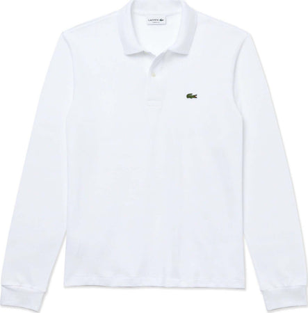 Lacoste Polo Uomo Classic Fit Maniche Lunghe Colletto 2 Bottoni Logo Coccodirllo Cotone 100% Moda/Uomo/Abbigliamento/T-shirt polo e camicie/Polo Euforia - Bronte, Commerciovirtuoso.it
