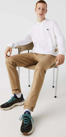 Lacoste Polo Uomo Classic Fit Maniche Lunghe Colletto 2 Bottoni Logo Coccodirllo Cotone 100% Moda/Uomo/Abbigliamento/T-shirt polo e camicie/Polo Euforia - Bronte, Commerciovirtuoso.it