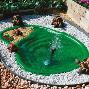 Laghetto Trionix per Tartarughe Verde Litri 80 Dimensioni 108x77xh28 Giardino e giardinaggio/Decorazioni per il giardino/Stagni e giardini acquatici/Basi e guarnizioni/Stagni artificiali Ogomondo - Martina Franca, Commerciovirtuoso.it