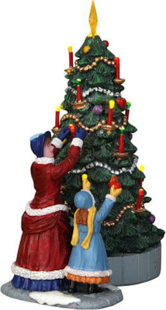 L'albero del villaggio, personaggi per villaggio di Natale in poliresina Casa e cucina/Decorazioni per interni/Addobbi e decorazioni per ricorrenze/Decorazioni natalizie/Oggettistica MagiediNatale.it - Altamura, Commerciovirtuoso.it