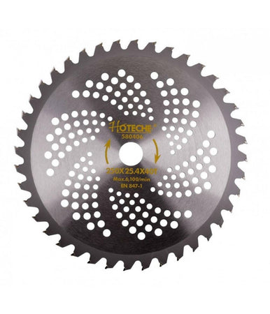 Lama Circolare 250 X 25.4 Mm 40t Disco Seghettato Taglia Legno 580406