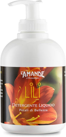 L'amande Detergente Liquido per Le Mani Lili Petali Di Bellezza 300 Ml