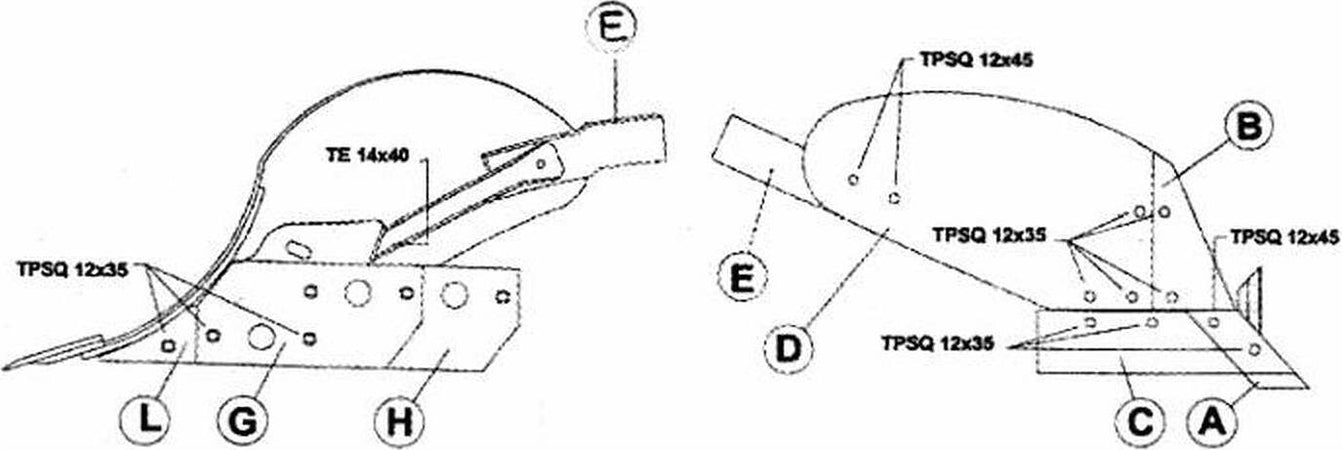 Lamino con coltre adattabile Er.Mo B58 S-CA002AS