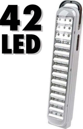 Lampada-A-Led-Emergenza-Ricaricabile-Luce-Bianca-Portatile-Automatica-714-Lavoro