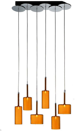 Lampada a sospensione Axo Light Sp Sillray 6 luci