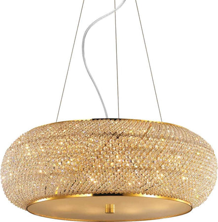 Lampada A Sospensione PASHA' SP14 ORO Illuminazione/Illuminazione per interni/Lampadari lampade a sospensione e plafoniere/Lampade a sospensione Led Mall Home - Napoli, Commerciovirtuoso.it