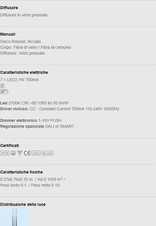 Lampada-a-sospensione-Vibia-Slim-7-H100-7Luci