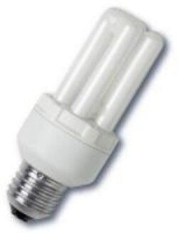 LAMPADA COMPATTA 4 TUBI E27 FLUORESCENTE