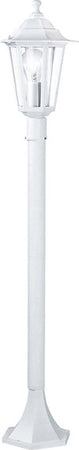 Lampada-Contemporanea-Da-Esterno-Laterna-5-1-Luce-Alluminio-Fuso-Bianco