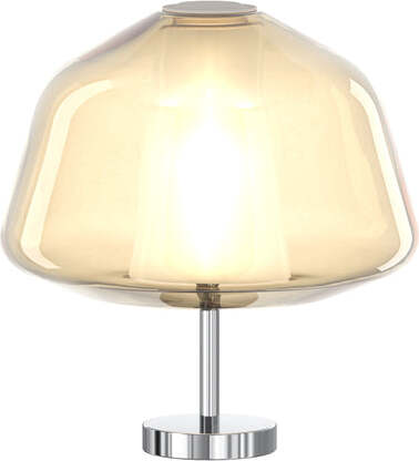 Lampada-Contemporanea-Double-Skin-Alpha-Metallo-Cromo-Vetro-Ambra-1-Luce-E27