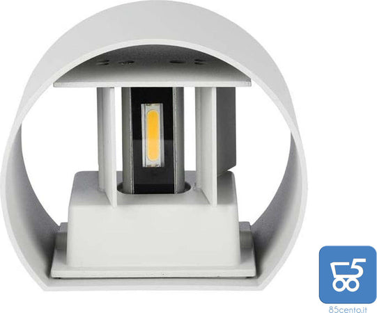Lampada da Esterno in Alluminio Resistente all'Acqua Luce LED 7W 85-265V Bianco Freddo