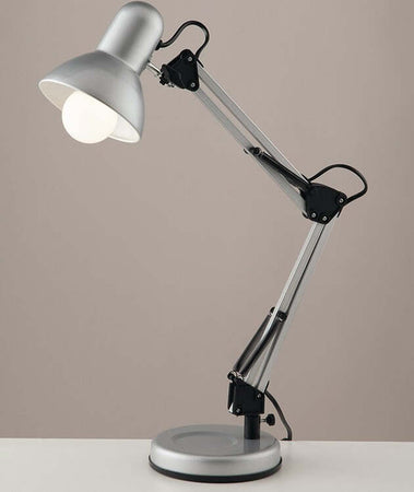 Lampada Da Lettura Architetto Silver 1Xe27 16X60Cm Illuminazione/Illuminazione per interni/Illuminazioni per pareti/Lampade da lettura Led Mall Home - Napoli, Commerciovirtuoso.it