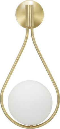 Lampada Da Muro Glamy Drop Cm 24X20X52 Illuminazione/Illuminazione per interni/Illuminazioni per pareti/Applique Led Mall Home - Napoli, Commerciovirtuoso.it