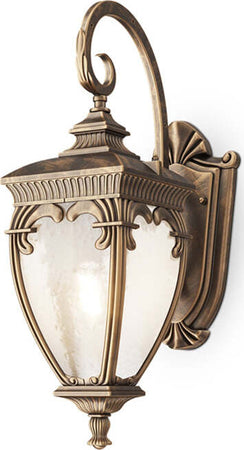 Lampada-Da-Parete-Classica-Da-Esterno-Alluminio-Oro-Luce1E27-60W-Ip44