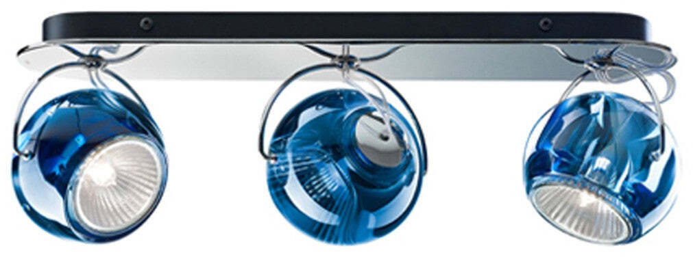 Lampada da parete Fabbian Beluga Colour 3 luci