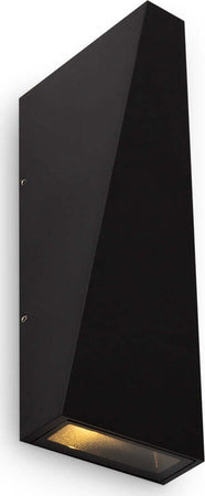 Lampada-Da-Parete-Moderna-Per-Esterno-Metallo-Nero-Led-6W-Ip54