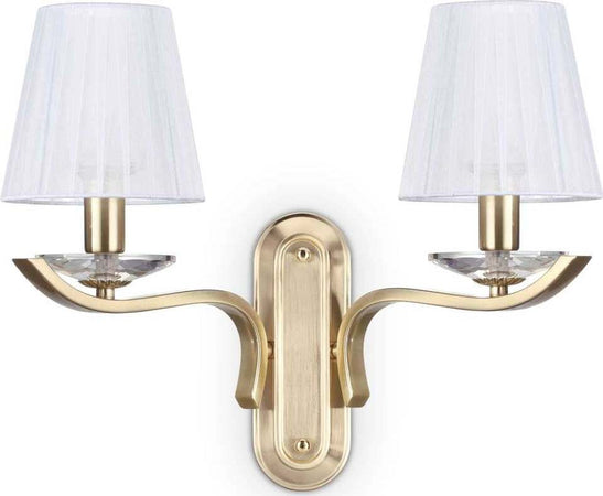 Lampada Da Parete PEGASO AP2 OTTONE Illuminazione/Illuminazione per interni/Illuminazioni per pareti/Faretti da muro Led Mall Home - Napoli, Commerciovirtuoso.it