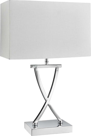 Lampada-Da-Scrivania-Contemporanea-Club-Acciaio-Cromo-Tessuto-Bianco-1-Luce-E14