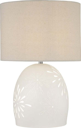 Lampada-Da-Scrivania-Contemporanea-Cora-Ceramica-Bianco-Tessuto-Beige-1-Luce-E27