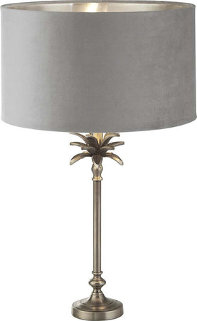 Lampada-Da-Scrivania-Contemporanea-Palma-Ottone-Velluto-Grigio-1-Luce-E27