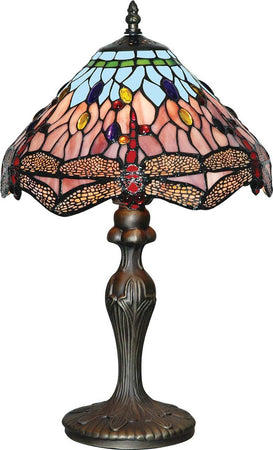 Lampada-Da-Scrivania-Ufficio-Tiffany-Libellula-Acciaio-Ottone-1-Luce-E27