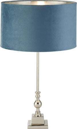 Lampada-Da-Scrivania-Whitby-Metallo-Cromo-Velluto-Verde-Acqua-1-Luce-E27