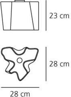 Lampada da soffitto Artemide Logico Mini singola
