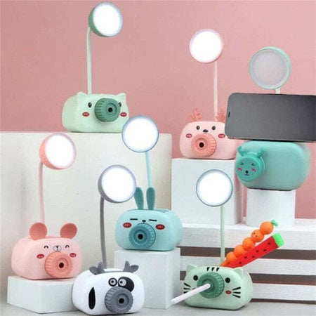 Lampada-Da-Tavolo-A-Led-Con-Temperamatite-Supporto-Penna-Ufficio-Camera-Studio