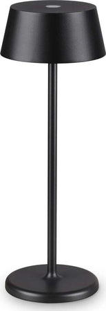 Lampada-Da-Tavolo-Contemporanea-Pure-Metallo-Nero-Led-Integrato-1,5W-3000K-Ip54