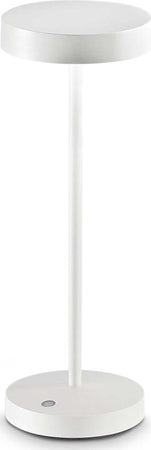 Lampada-Da-Tavolo-Contemporaneo-Toffee-Metallo-Bianco-Led-2W-3000K-Ip54