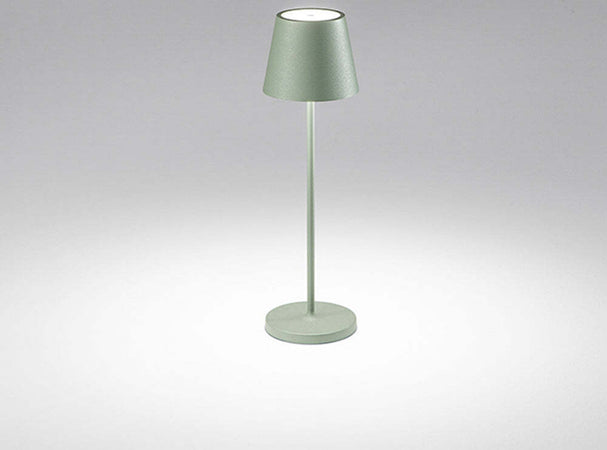 Lampada-Da-Tavolo-Esterno-Diva-Contemporanea-Alluminio-Salvia-Led-Luce-Calda