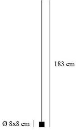 Lampada da terra Catellani & Smith Light Stick F