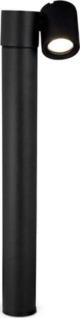 Lampada-Da-Terra-Moderna-Da-Esterno-Alluminio-Nero-1-Luce-Gu10-50W-Ip54