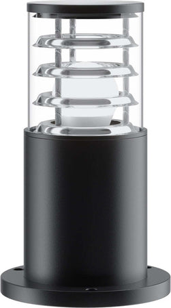 Lampada-Da-Terra-Moderna-Per-Esterno-Alluminio-Nero-1-Luce-E27-60W-Ip54