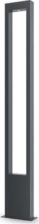 Lampada-Da-Terra-Moderna-Per-Esterno-Metallo-Grafite-Luce-Led-20W-Ip65