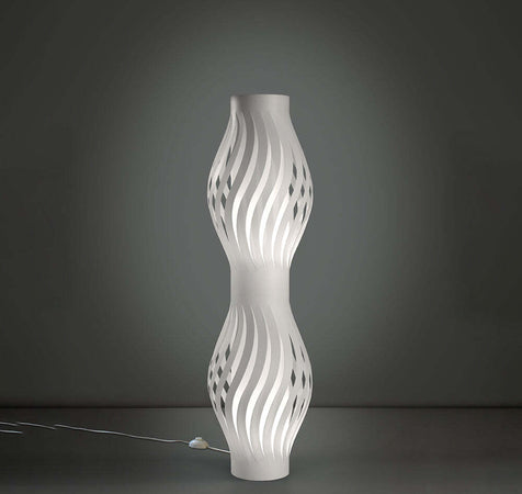 Lampada-Da-Terra-Totem-Helios-1-Luce-In-Polilux-Bianco-Made-In-Italy