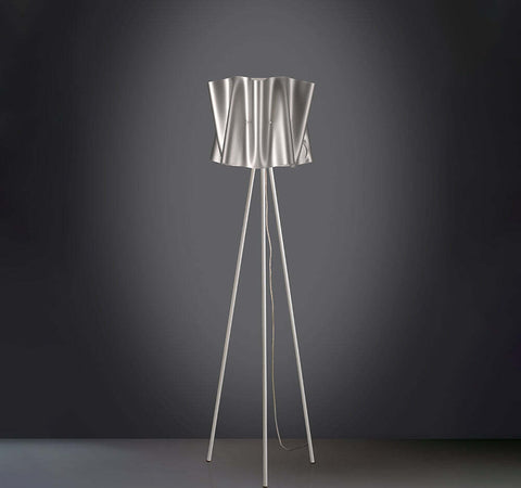 Lampada-Da-Terra-Treppiede-1-Luce-Folio-In-Polilux-Silver-Made-In-Italy