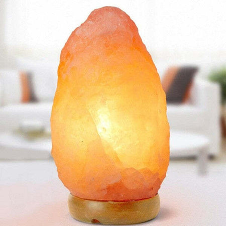 Lampada-Di-Sale-Himalaya-Salgemma-Grezza-700gr-Luce-Led-Da-Tavolo-A-Batteria