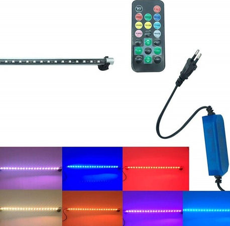 Lampada-Immersione-Decorativa-T4-Led-Rgb-Telecomando-Acquari-50-Cm-3-W-Ventose